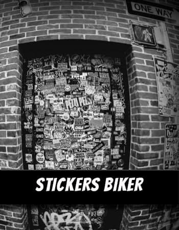 sticker biker