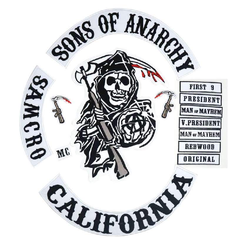 Patch Biker <br> Patch Gilet Sons Of Anarchy