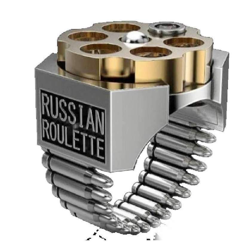Bague Roulette Russe <br> BAD BIKER