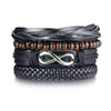 Bracelet Cuir <br> Black Leather Bracelets