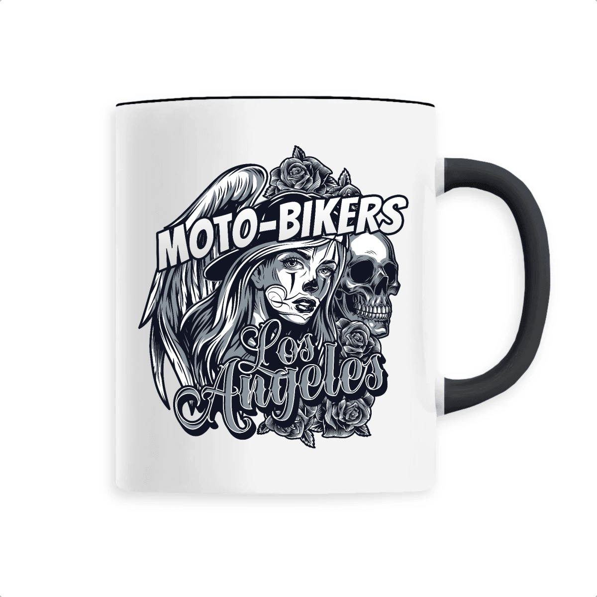 Mug Du Sang de Motard Dans Les Veines - Hommes - Mug-Cadeau