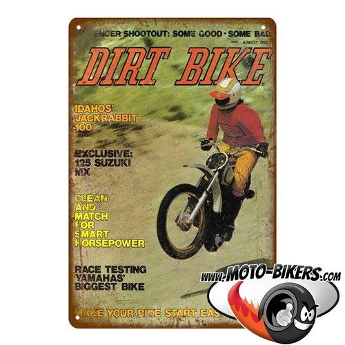 Plaque metal decorative hot rod garage - Moto-Custom-Biker