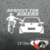 Sticker Biker <br> Autocollant Respect For Bikers