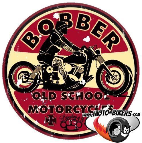 Sticker Biker <br> Sticker Moto Bobber