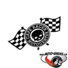 Sticker Biker <br> Sticker Racing Vintage