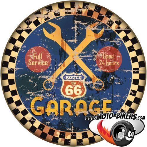 Sticker Biker <br> Stickers Garage Vintage