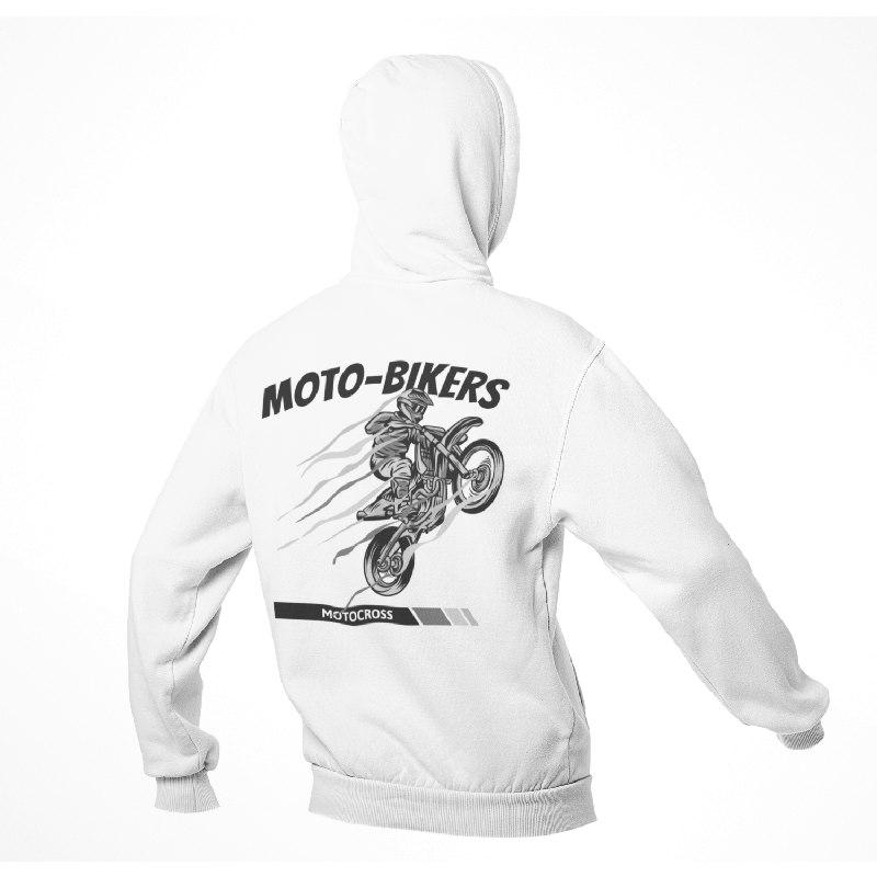 Sweat Biker <br> Sweatshirt Moto Cross.