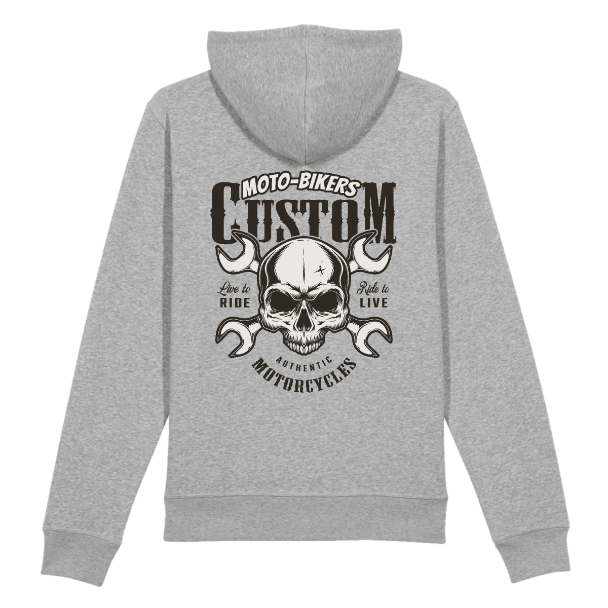 Sweat à Capuche Biker Lethal Kustom Motorcycles.