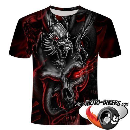 T Shirt Motard <br> T Shirt Dragon