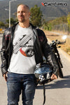 T Shirt Motard <br> T-Shirt Moto Bikers