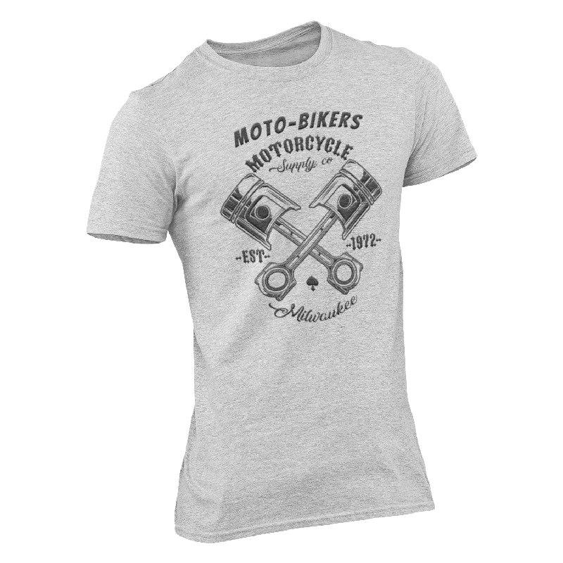 T-shirts moto café racer  Vestons et Pistons - Textile