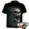 T Shirt Motard <br> Tee Shirt Skull Biker