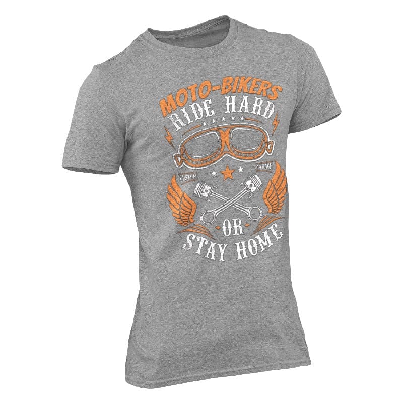 T Shirt Motard <br> Tee Shirts Biker Harley.
