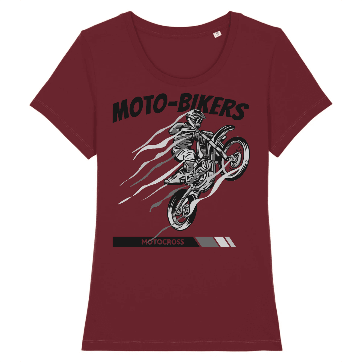 Femme Motocross rider coloré garçon sur motocross homme T-Shirt