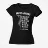 T Shirts Motarde <br> T Shirt Femme Ride For Ever